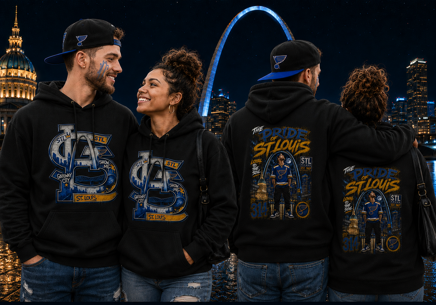 Unisex midweight hoodie