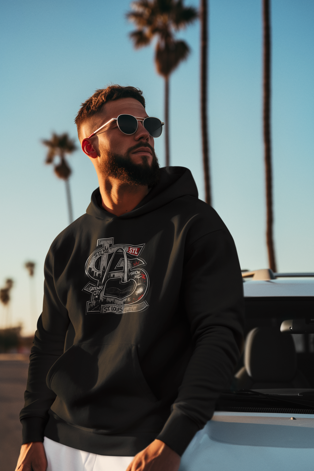 Unisex midweight hoodie